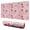 Pink Cow Milk, variant on Long Mouse Pads for Desk,White Cow Geometric Pattern Desk Mats on Top Of Desks, Desk Mouse Pad Extra Large with 3mm Non-Slip Base and Stitched Edge for Gaming,Office,Work,Home 31.5"x11.8"