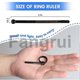 thumbnail image 5 of For ring size rulerring sizer measurement tool finger size gauge with magnifying glass plastic finge, 5 of 5