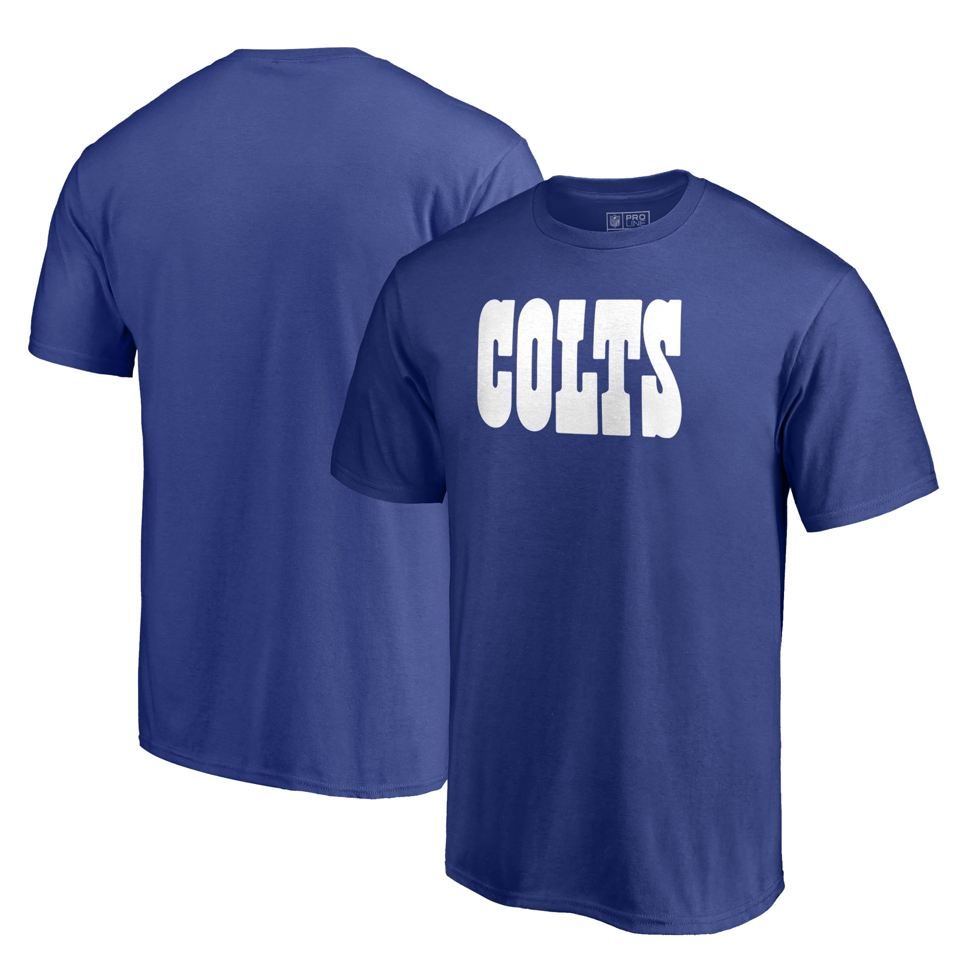 Indianapolis Colts NFL Pro Line by Fanatics Branded Wordmark T-Shirt ...
