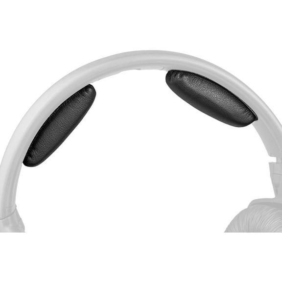 SOULWIT Replacement Headband Pad Kit for Sennheiser HDR175/RS175/TR175 & HDR165/RS165/TR165 Headphones, Easy DIY Installation - Black