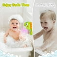 thumbnail image 6 of Baby Bath Toys, Dinosaur Bubble Machine Toys with Music, Light Up Bathtub Toys for Toddlers 1 2 3 Years, Bubble Maker Gift for Boys Girls, 6 of 8