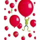Posterazzi DPI1820121LARGE Affiche de Grenouilles aux Yeux Rouges Flottant sur des Ballons Rouges, 26 x 32 - Grande – image 1 sur 1