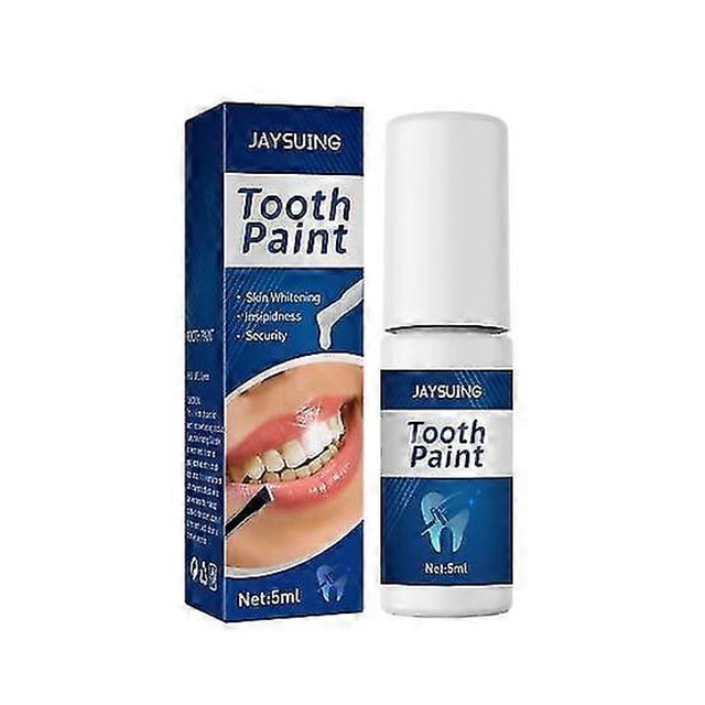 Tooth Paint, Tooth Polish Uptight White, Instant Whitening Paint For Teeth