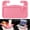 Dark Pink, variant on Steering Wheel Tray, Car Tray for Eating, Hook On Steering Wheel Desk for Food, Laptop and Car Accessories, Car Road Trip Must Haves Gadgets Car Table (Dark Pink)