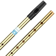 Irish Whistle Flute Key of D 6 Holes Flute Wind Musical Instruments for Beginners Intermediates Experts