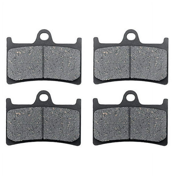 KMG Plaquettes de Frein avant Compatibles avec Yamaha FZS 1000 FZ1 2001-2005 - Ensemble de Plaquettes de Frein Organiques Non Métalliques NAO