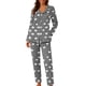 thumbnail image 3 of RKSTN St Patrick's Day Pajamas Set for Women Oversized Crewneck St Paddy's Day Lucky Shamrock Printed Loungewear Matching Sets Womens Casual Plus Size Loose Fits T Shirts and Pjs Pants 2 Piece Set, 3 of 8