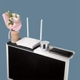 thumbnail image 5 of Organizador de Estante Superior para TV con Textura Antideslizante para Pantallas Planas, Organizador Ajustable para Monitor, 5 of 5