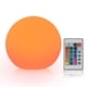 thumbnail image 1 of Luz de la Bola del LED, Fiestas de Bday de la l¨¢mpara del Control Remoto Impermeable Recargable del LED, Dormitorio casero del d¨ªa de Fiesta Decorativo, 1 of 9