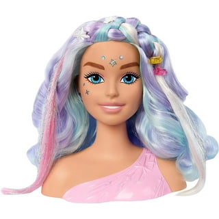 Barbie Tête à Coiffer et à Maquiller Manucure Crimp & Color Styling Head 