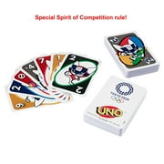 UNO Olympic Games Tokyo 2020 Card Game with 112 Cards for 7 Years Old and Up