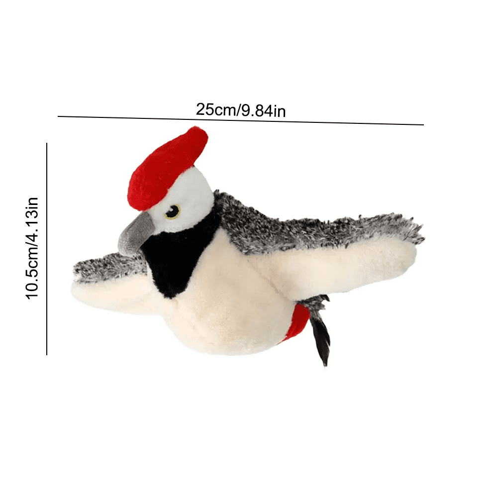 Popular Electric Chattering Bird Cat Toy Small Bird Sound Simulation Toy Cat Play Self-Hi Cat Teaser Play with cat