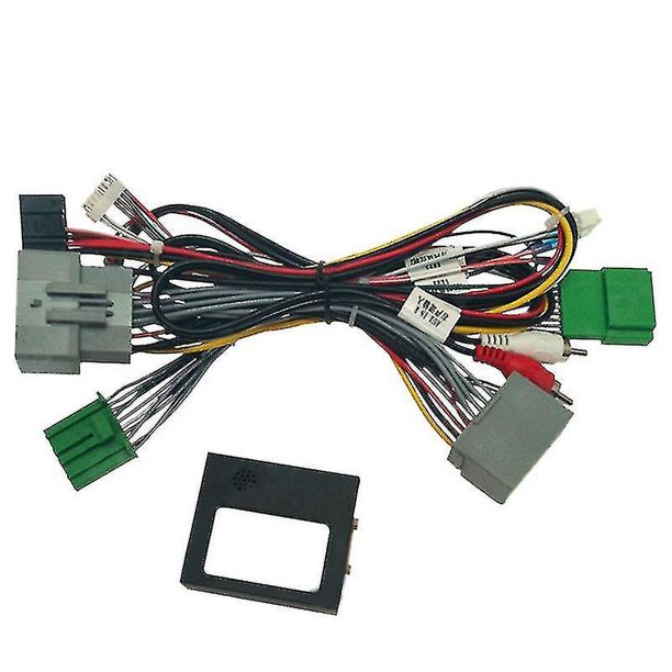 Cable de alimentación de audio de 16 pines para automóvil con caja Canbus compatible con Volvo Xc90 2008-2013