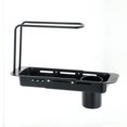 thumbnail image 2 of Iodue Drain Rack Stainless Draining Rack 2024 Upgraded Kitchen Faucet Organizer Adjustable Sponge Holder For Kitchen Multifunction Kitchen Organizer Rack Dish Sponge Holder For (Gray), 2 of 4