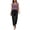 Black, variant on qucoqpe Jeans for Women Trendy Casual Straight Leg High Waisted Daily Denim Pants