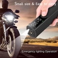 thumbnail image 4 of Inflador de neumáticos con compresor de aire, bomba de neumáticos para automóviles, bomba de aire inalámbrica portátil con manómetro, banco de energía LED, bomba de bicicleta eléctrica para, 4 of 8
