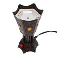 thumbnail image 1 of Plug In Censer Burner Metal Electric Incense Burning Relaxing Copper 6.7×4.5×4.5in Home Use 1Set, 1 of 5