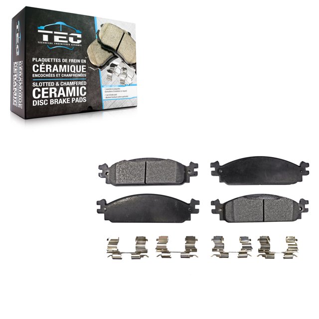 TEC Front Ceramic Disc Brake Pads TEC-1376 for Car 2009-2010 Lincoln MKS