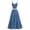 Royal Blue, variant on Women's Summer 2 Piece Dress Set Sleeveless Cami Top And High Waist Tiered Skirt Beige S