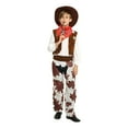 thumbnail image 5 of Hienoo Kids Cowboy Fancy Clothes Outfits Vest Pants Neckerchief Hat 4Pcs Set, 5 of 5