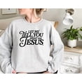thumbnail image 3 of Let me tell you About My Jesus Sweatshirt, Coquette Christian Shirt, Christian Women Shirt, Jesus Sweatshirt, Gift For Christian Shirt, 3 of 6