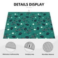 thumbnail image 4 of Microfiber Drying Mat, Hollyhock Fruit Leaf Design Dish Drying Mat for Kitchen Counter, 18 x 24 inches, 4 of 9
