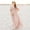 Pink, variant on Women's Maternity Dress Chiffon Off Shoulder Loose Trailing Maternity Outfit, Suitable For Shooting Elegant and Flowing Maternity Clothes