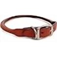 thumbnail image 3 of Auburn Leathercrafters Collier pour Chien Roulé - Beige - 10, 3 of 4