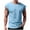 Light Blue, variant on fatyb Mens Casual Tank Tops Cap Sleeve Lightweight Muscle Tee Crew Neck Summer Beach Vacation Shirts