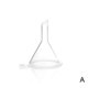 thumbnail image 1 of Mini embudo de plástico (39 mm x 31 mm x 6 mm), ideal para laboratorio y transferencia de líquidos de aceites esenciales (1 unidad), 1 of 5