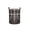 A, variant on Round Laundry Basket, Soccer-Themed Prints Storage Basket For Home, Cylindrical Clothes Hamper With Handle, Brown, 19.7x13.8 Inch