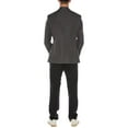 thumbnail image 2 of Scotch & Soda mens  Nested Traveler Tech Suit Jacket, 38R, Grey, 2 of 5