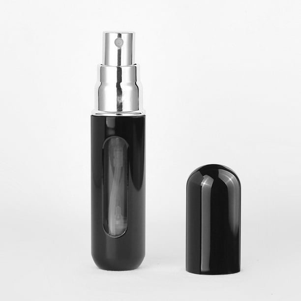 Botella de spray para cosméticos reciclable con llenado inferior de 5 ml, botella de muestra portátil, botella de pintura elástica para perfume