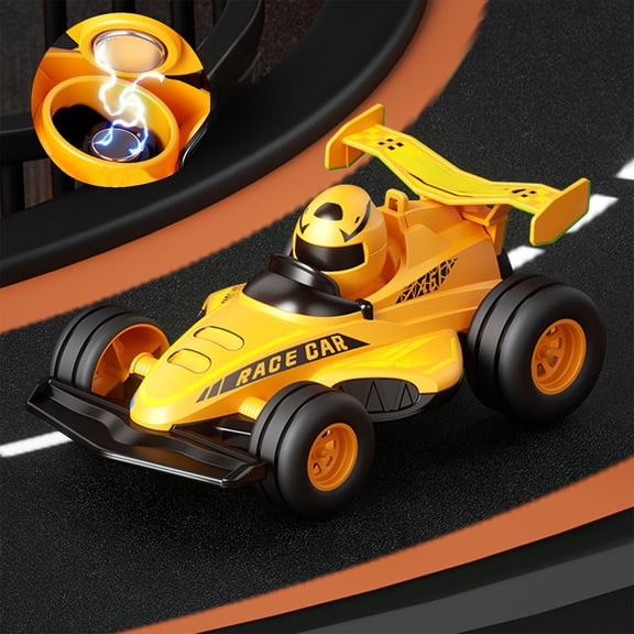 Gifts for Kids! Fwttom Toy Cars, Simulated Magnetic Attraction Racing Car Small Toy Children's Street Vendor Toy