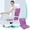 Purple, variant on Clearance! Plush office chair cushion,One-piece office chair back cushion for back,Desk chair cushion with tie,Non slip seat cushion,Fit desk chair cushion for long sitting 33x18inches Blue
