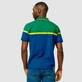 thumbnail image 4 of Ayrton Senna Men's Fanwear Strip Polo Shirt- Navy, 4 of 7
