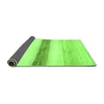 thumbnail image 2 of Ahgly Company Indoor Rectangle Solid Green Modern Area Rugs, 2' x 4', 2 of 4