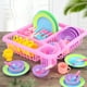 thumbnail image 4 of Vogacara Juego de 19 piezas de cocina para niños, juego de juguetes con escurridor, regalo de cumpleaños para niños, tenedor para lavar platos, Juegos de imaginación Vogacara FN011189-00, 4 of 6