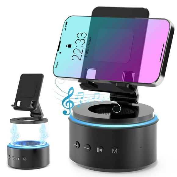 Birthday Christmas for Men Him Gifts, Cell Phone Stand with Wireless Bluetooth Speaker, Men Gifts for Dad Husband Boyfriend, Tech Gadget for Mens Father, Adjustable Detachable Xm