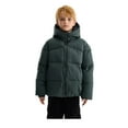 thumbnail image 5 of Ruyang Kids Winter Padded Puffer Coat Boys Girls School Down Quilted Jackets Lightweight Windproof Zip Up Hooded Coats, 5 of 9