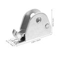 thumbnail image 2 of OFFIGAM 1Set Hairdressing Chair Plated Silver U-Shaped Base Support Bracket with Hook Stable and Reliable, 2 of 8