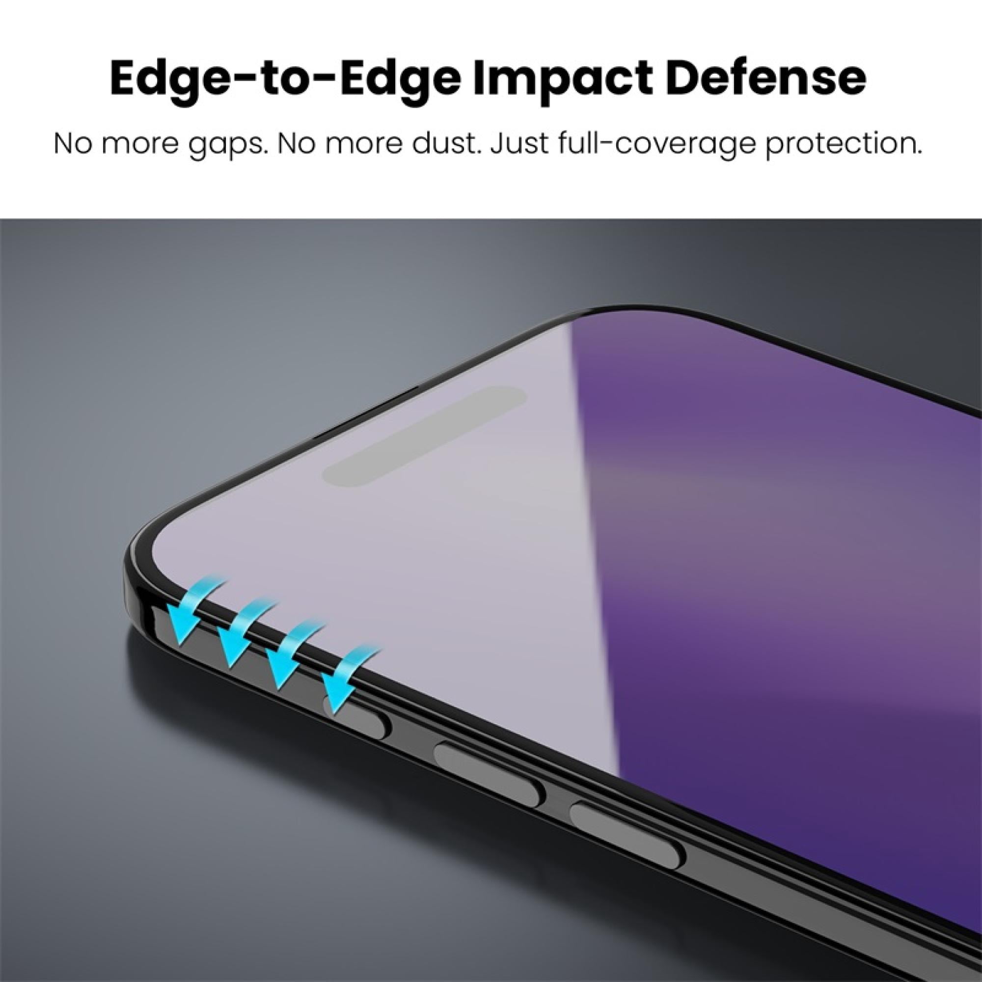 Complete Protection 4 Pack Bundle for iPhone 17 Air – Camera Lens Tempered Glass + 3-Pack Privacy Full-Coverage Screen Protectors