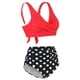 thumbnail image 5 of Tamaño Más Bikini sin Espalda Encaje de Cintura Alta Dos Piezas, Impresión Sexy Bikini Conjunto para las Mujeres, Traje de Baño de Moda, 5 of 7