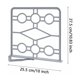 thumbnail image 4 of Divisor de armario de 4 piezas, divisor de armario de PP, divisores de estante de armario, división de habitación, 4 of 5