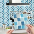 thumbnail image 2 of CUH 10/20/30/40/50/60/70/80/90/100 Pieces Stone Mosaic Tiles Backsplash Peel and Stick Self Adhesive Removable Stick On Kitchen Tiles Stickers DIY Bathroom Wall Floor Stickers, 2 of 9