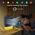 thumbnail image 4 of fan on clearance  Portable Air Conditioner USB Chargeable Personal Mini Air Conditioner With 3-Speed With LED Lights For Home Office Bedroom, 4 of 8