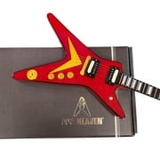 Axe Heaven Classic Dean Vintage Red ML Mini Guitar Officially Licensed, DG-248