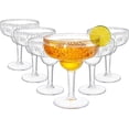 thumbnail image 1 of 6 Pack 16oz Acrylic Margarita Glasses, Clear Goblets, Unbreakable Cocktail Cups, Reusable Party Drinking Glasses for Martini, Whiskey, Gin, Tequila, BPA-Free, 1 of 6