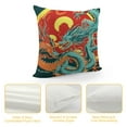 thumbnail image 4 of MLJA Throw Pillow Cover Chinese Bird Japanese Tattoo Year Ancient Artistic Pillowcase Home Decorative Square Pillow Case Cushion Cover, 4 of 5