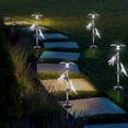 thumbnail image 3 of Miangastore Solar Garden Light LED Dragonfly Solar Stake Lights Decor for Fence Yard Garden, 3 of 8